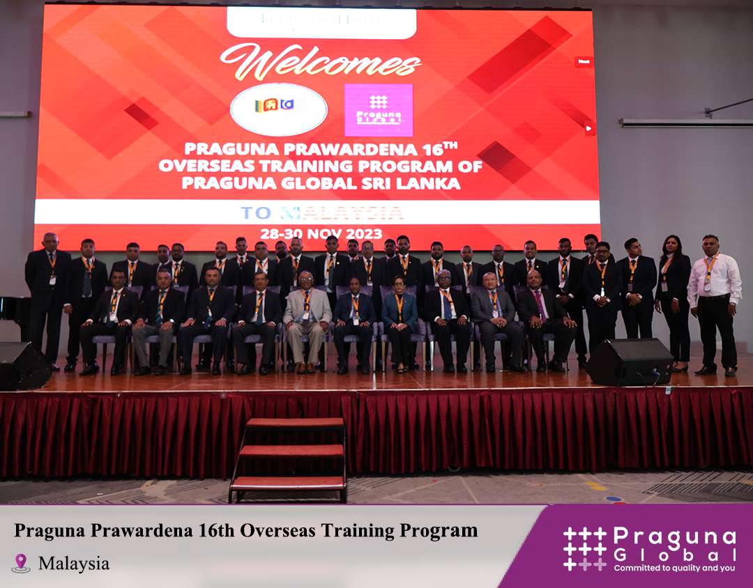 Moments from the 16th Praguna Prawardhana Overseas Training Program in Malaysia 
